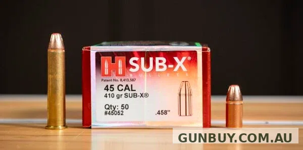 Hornady 45 CAL SUBX 410gr H45052
