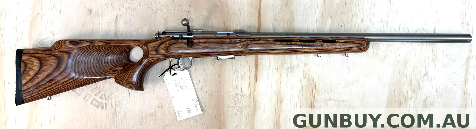 Savage 17HMR 93RI7 CON2/1166 S/HAND GOOD