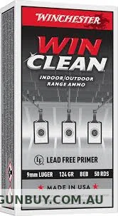 Winchester 9MM 124 WINCLEAN WC92