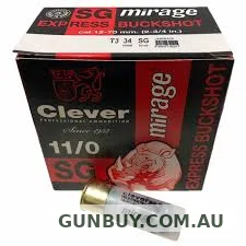 Clever 12ga SG BUCKSHOT CMT3BUCKSHOT