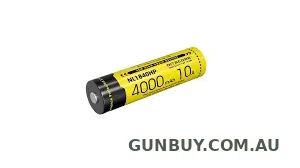 Nitecore BATTERY 18650 4000mAh NL1840HP