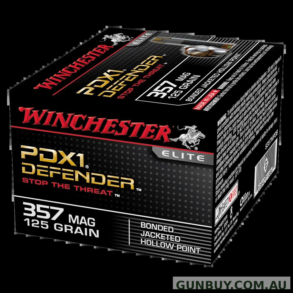 Winchester 357M 125gr JHP S357MPDB