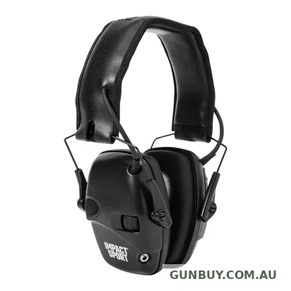 Howard Impact Sport Electronic Earmuff (Black)
