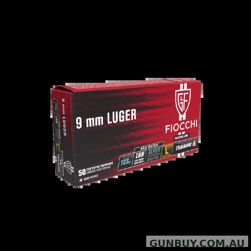 Fiocchi 9MM 123 LRN GC 71901600