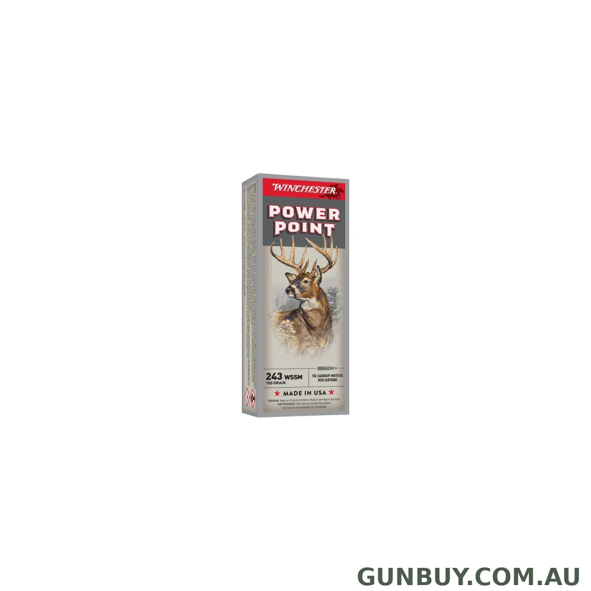 Winchester 243WSSM 100 PP X243WSS