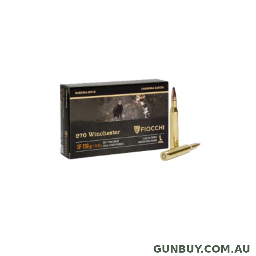 Fiocchi 270 SP 130gr 2952FPS - 270 Winchester
