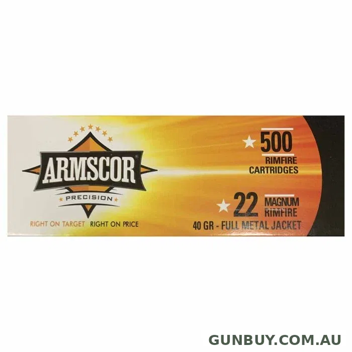 Armscor 22M 40gr FMJ HR22FM - 22 Magnum