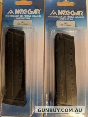 Mecgar 9mm 1911 MAG 10RD MGCGOV910AFC