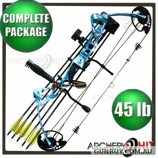 Redzone VULTURE BLUE 45lb BOW PACKAGE