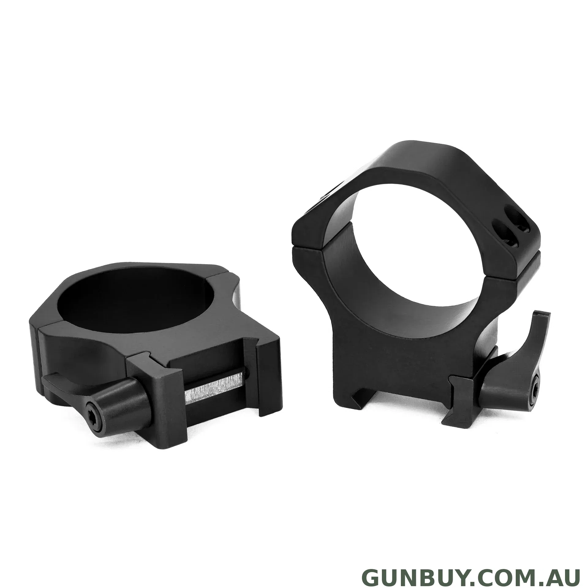 Warne 34mm HI QD Rings 522LM