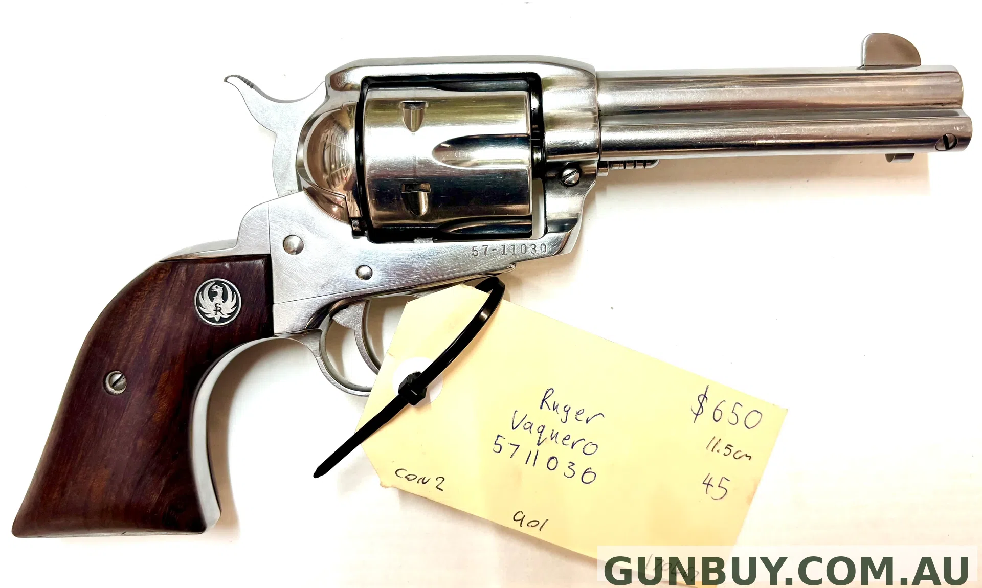 Ruger Vaquero .45 Single Action 115MM