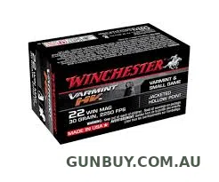 Winchester 22M 30 JHP SUPREME S22M2