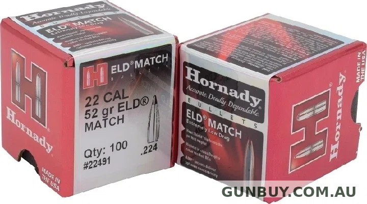 Hornady 224 52 ELD M H22491