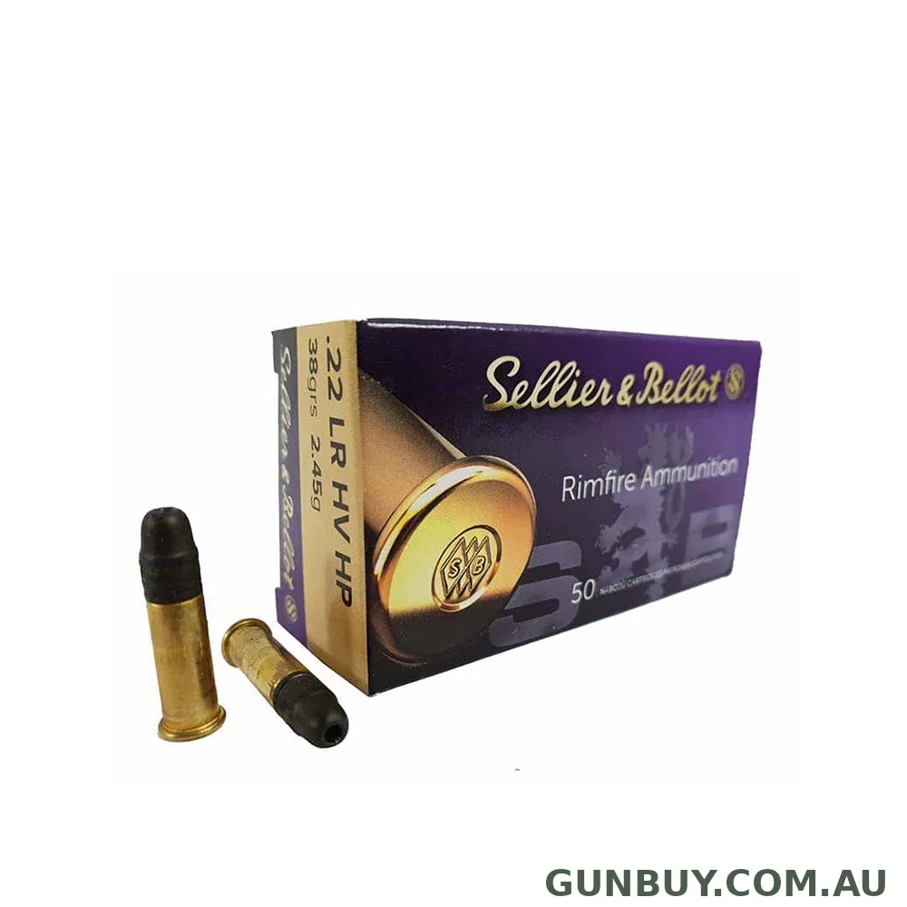 Sellier & Bellot HV HP 38gr 1230fps