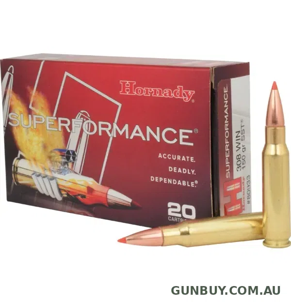 Hornady 308Win SST 150gr 3000FPS - 308 Winchester