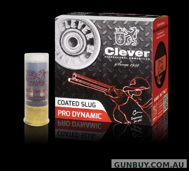 Clever Pro Dynamic 12ga 28gr Slug - 25 Pack