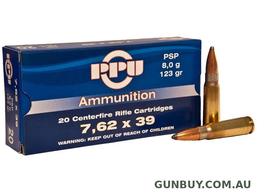 PPU 7.62x39 123SP HR762B