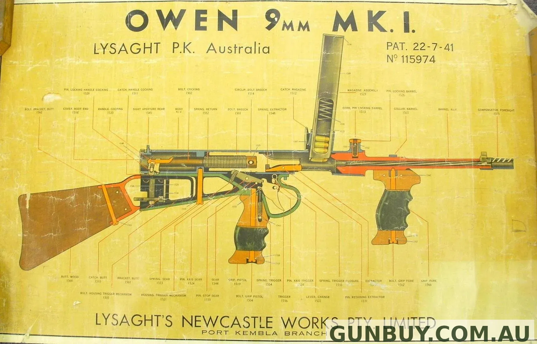 Owen Guns POSTER OGPOSTER