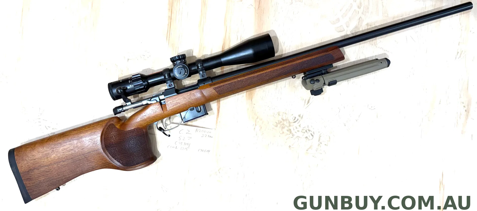 CZ 527 Rifle CON2/1215