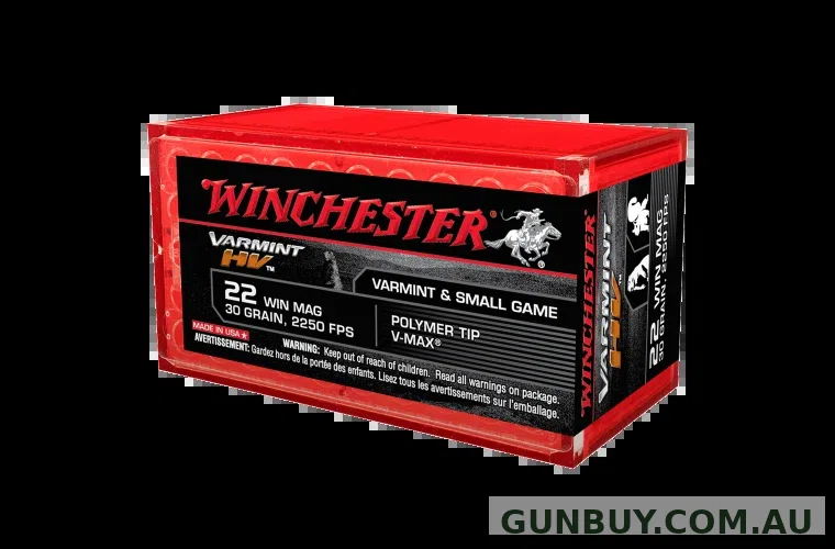 Winchester Varmint HV 30gr 2250 fps
