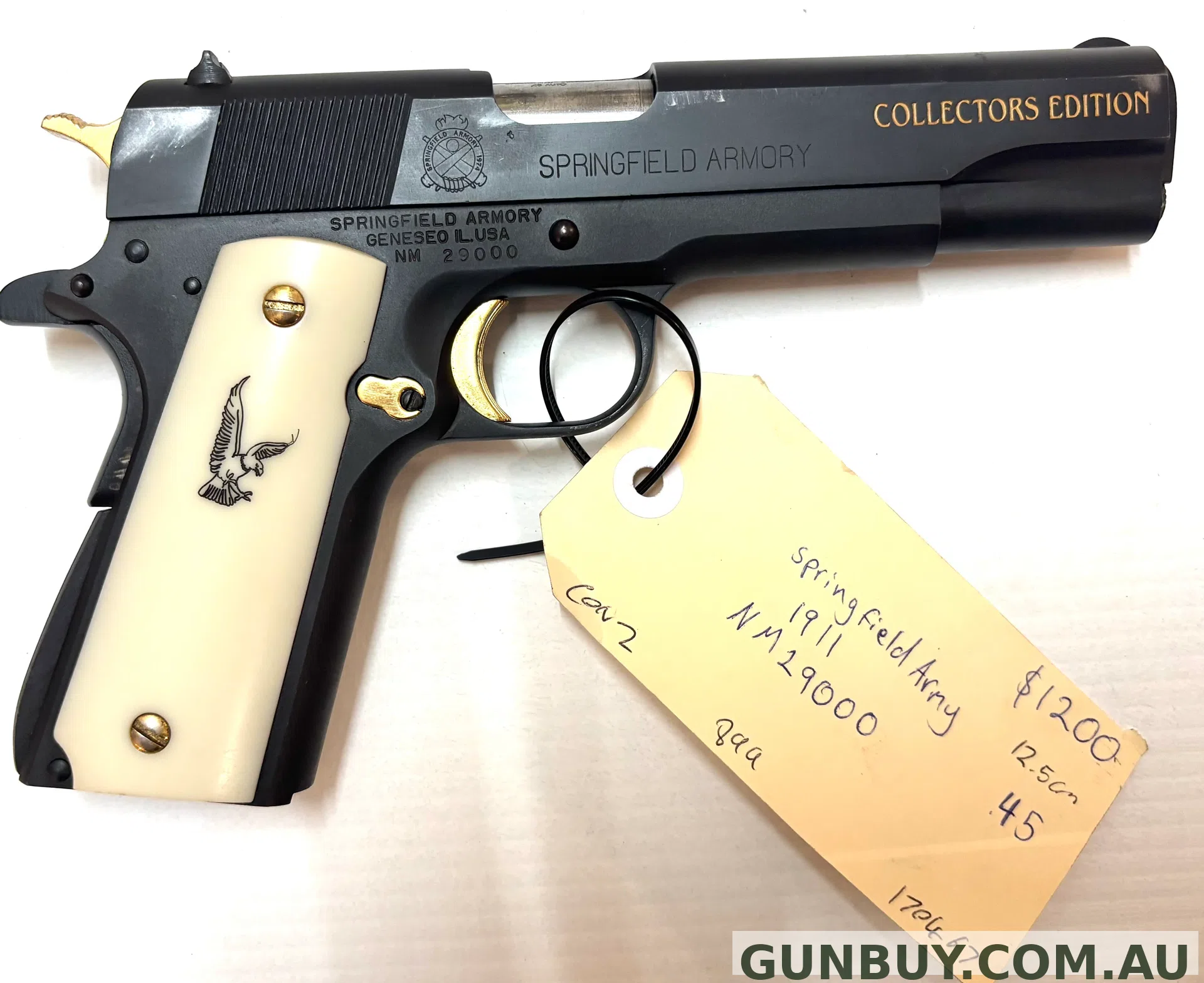 Springfield Army 1911 .45 Collectors Edition