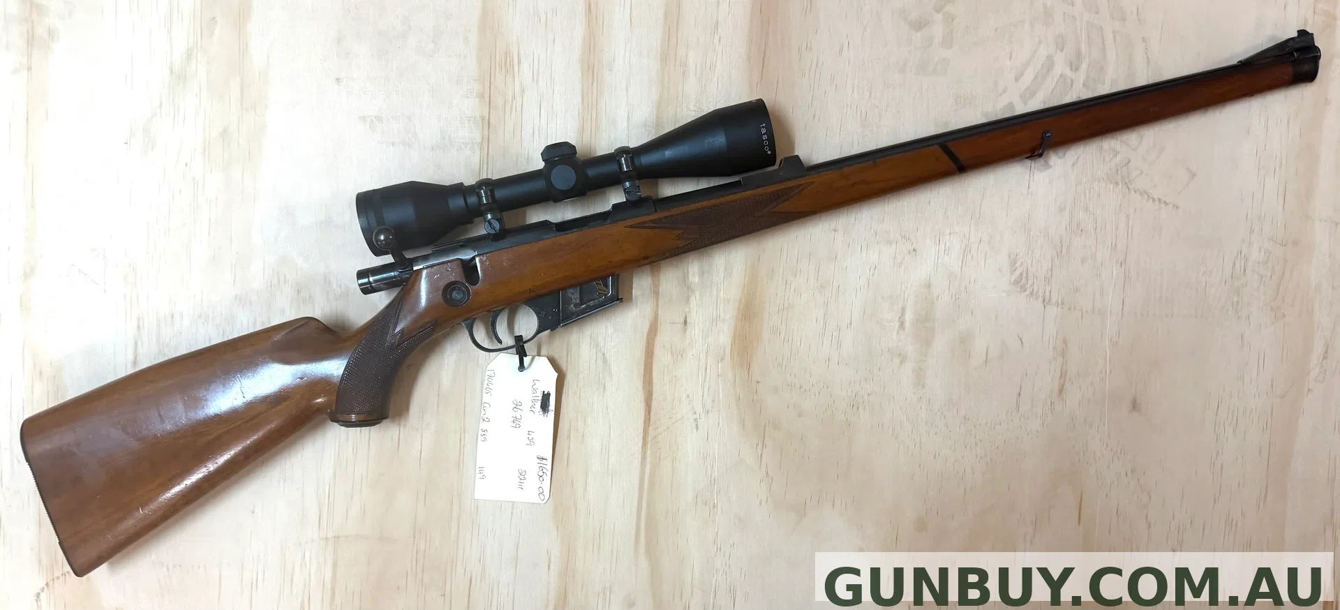 Walther 22HT 459 TARGET CON2/889 S/HAND