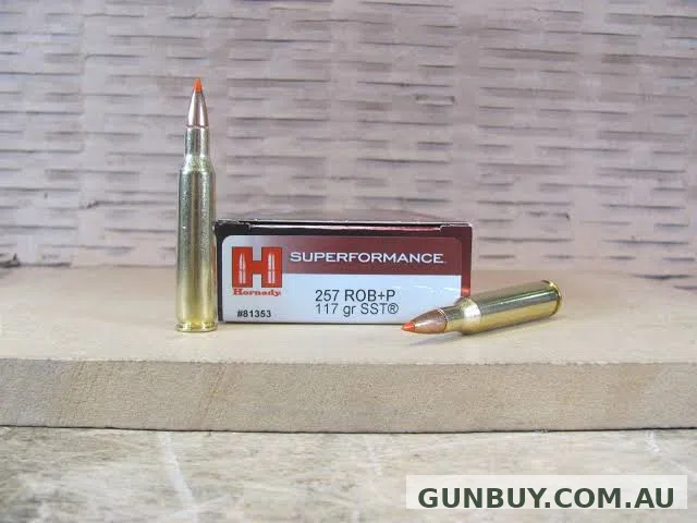 Hornady 257 ROB 117gr SST H81353