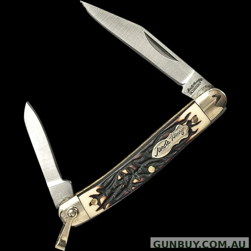 Uncle Henry Knife 2 Blade 804UH