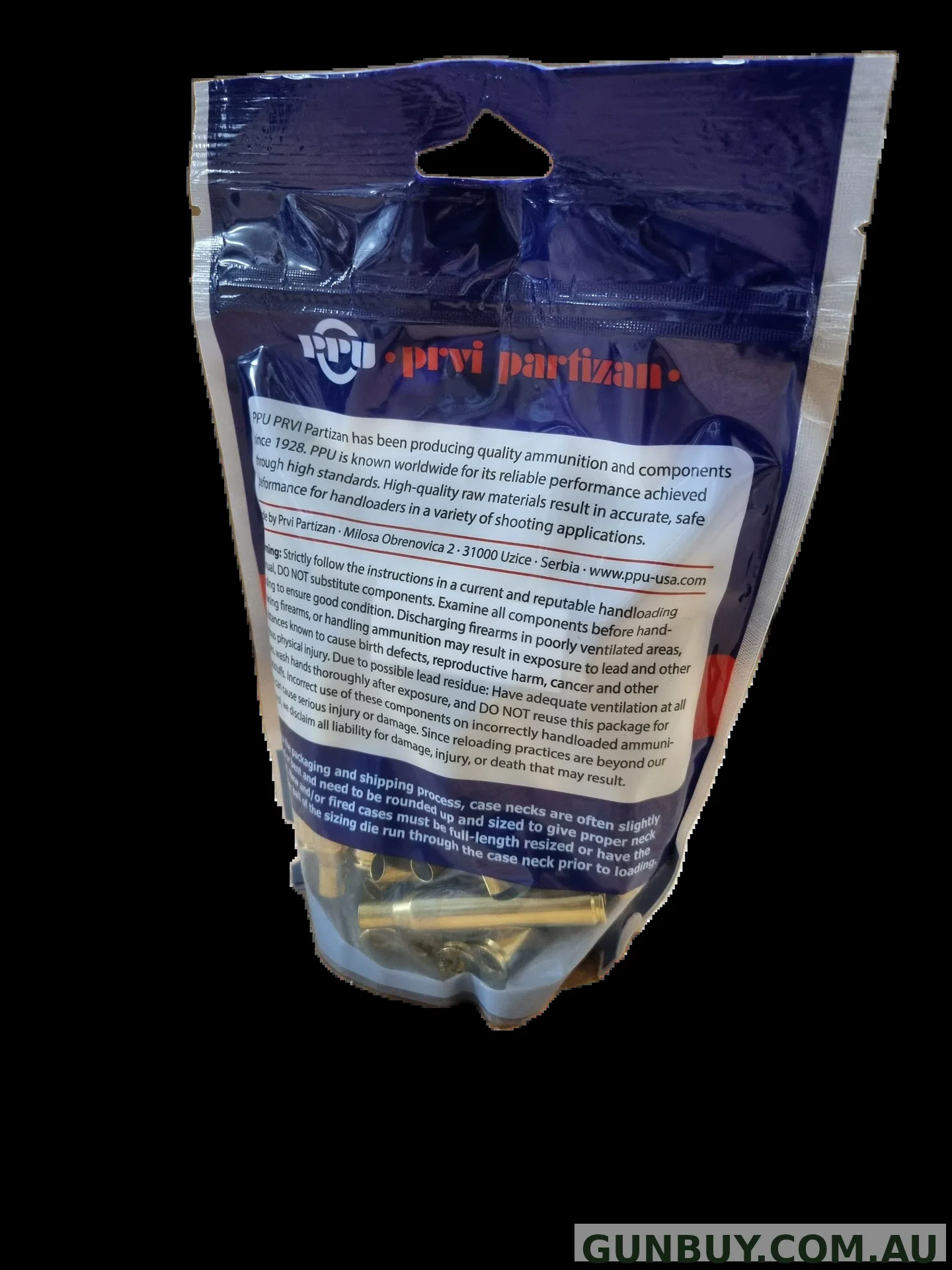 PPU Brass 270 Winchester