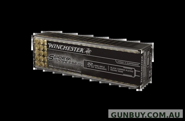 Winchester Super Suppressed RN 45gr 1090fps