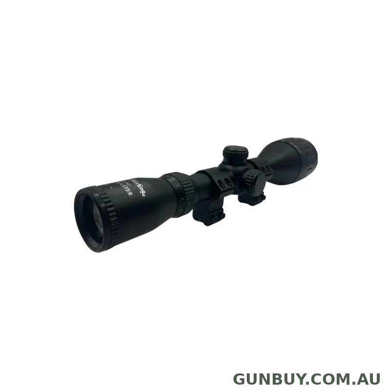 Nikko Stirling MountMaster AO 3-9x50 Half Mil Dot with 3/8 mounts