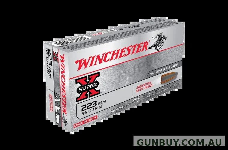 Winchester 223rem JSP 55gr 3240FPS