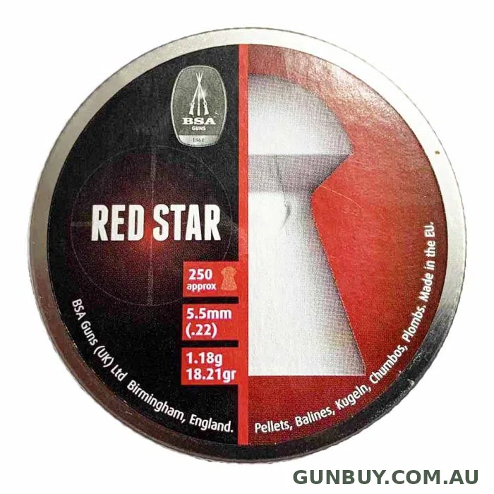 BSA .22 pellets Red Star