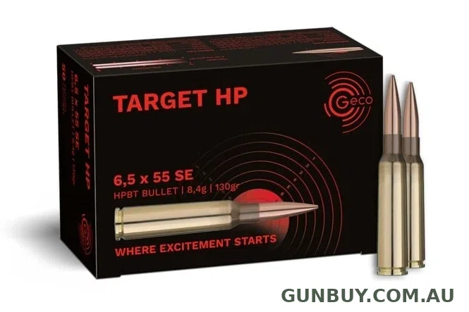 Geco 6.5x55 130gr BTHP 2421510