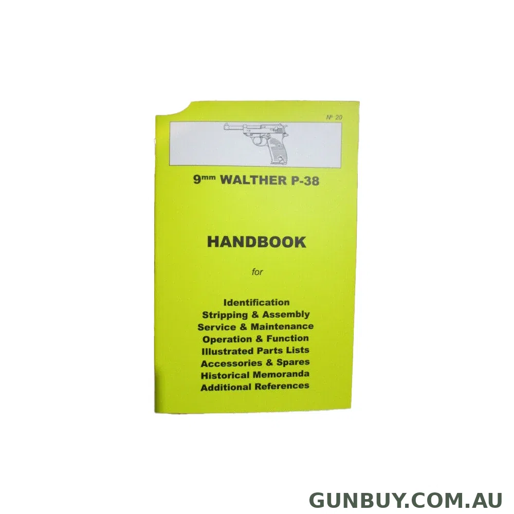 Walther P38 BOOK