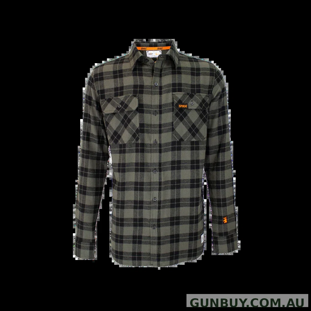Spika MENS SHIRT L GREY GOR-CKG-1A4