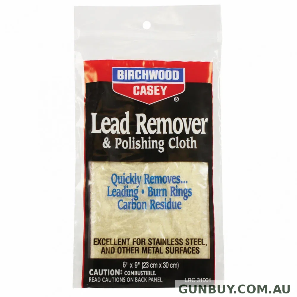 Birchwood Casey Lead Remover and Polishing Cloth