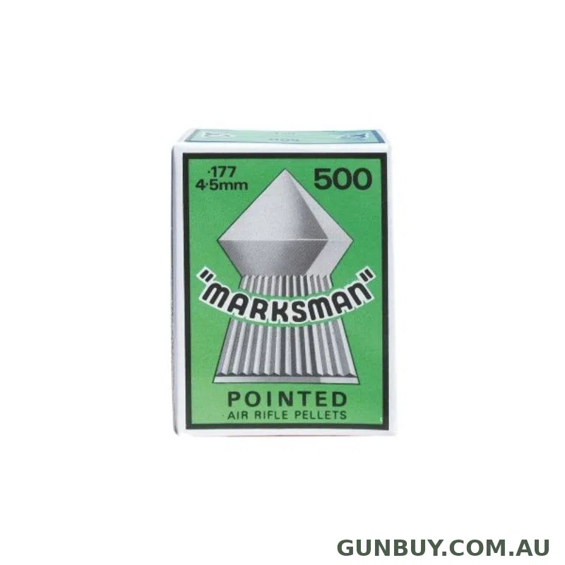 Marksman Air Rifle Pellets .177 Point Head