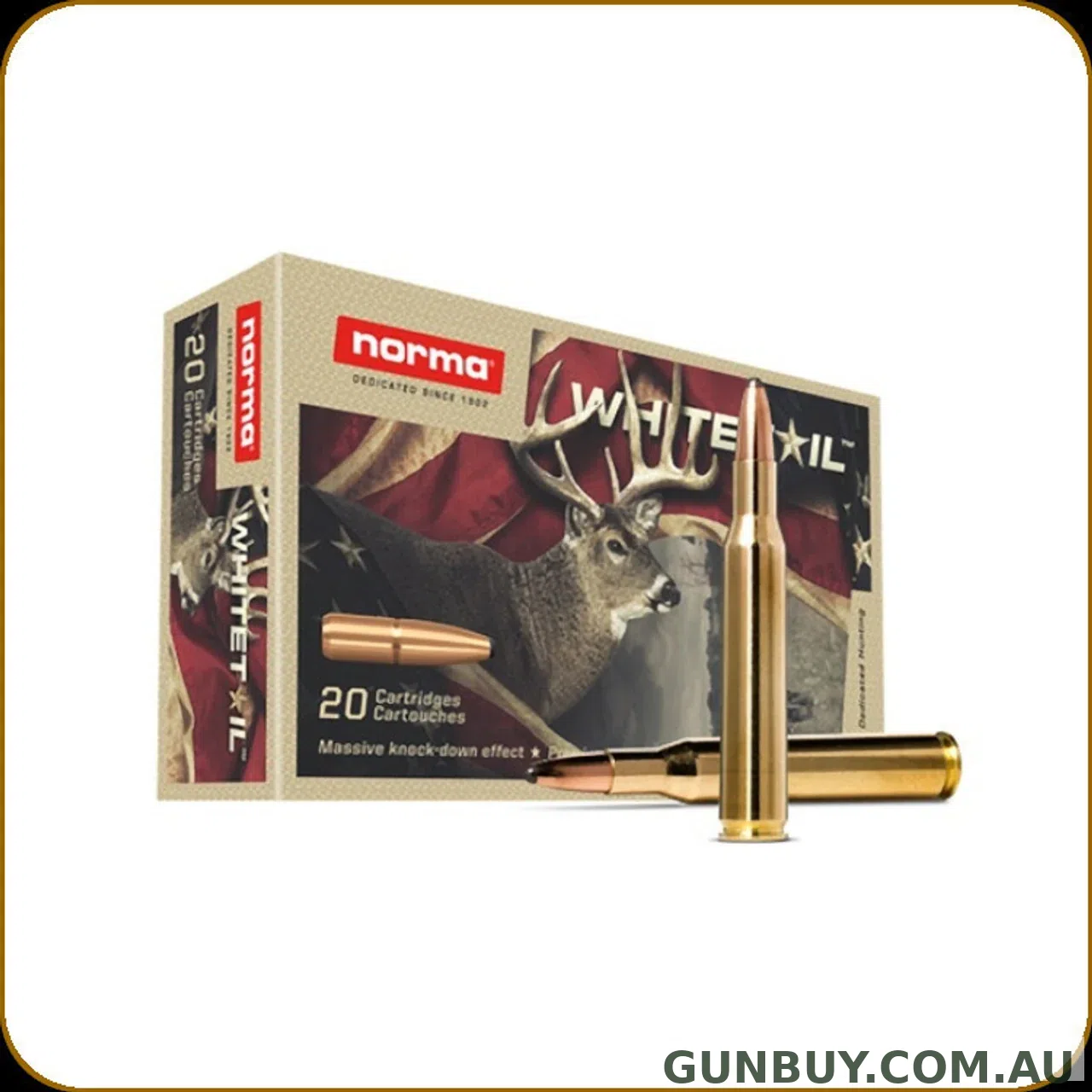 Norma 6.5PRC 140gr WHITETAIL20166592