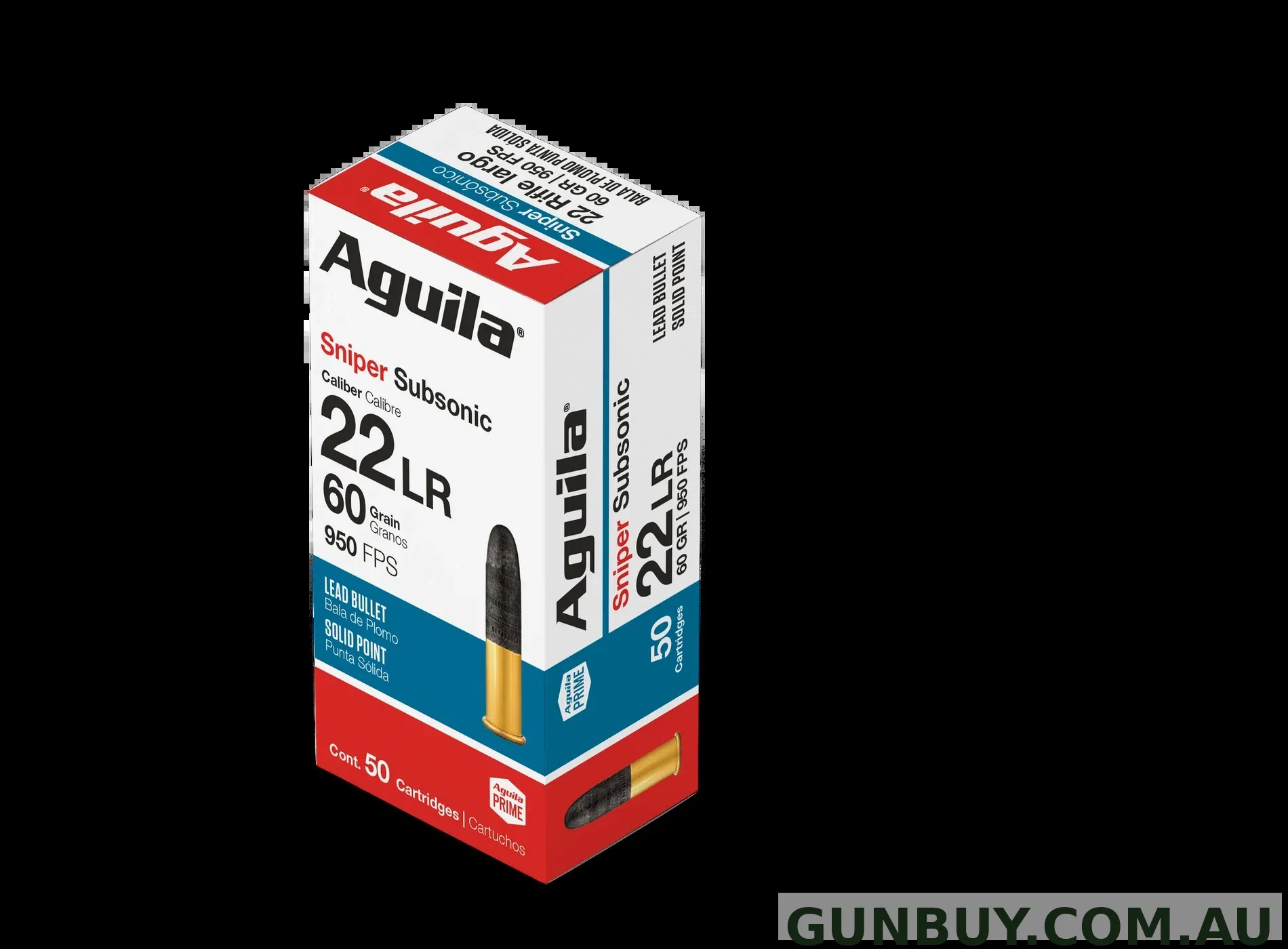Aguila Sniper Subsonic 60gr 950fps