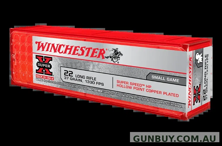 Winchester Super-X Super Speed HP 37gr 1330fps - 22 LR