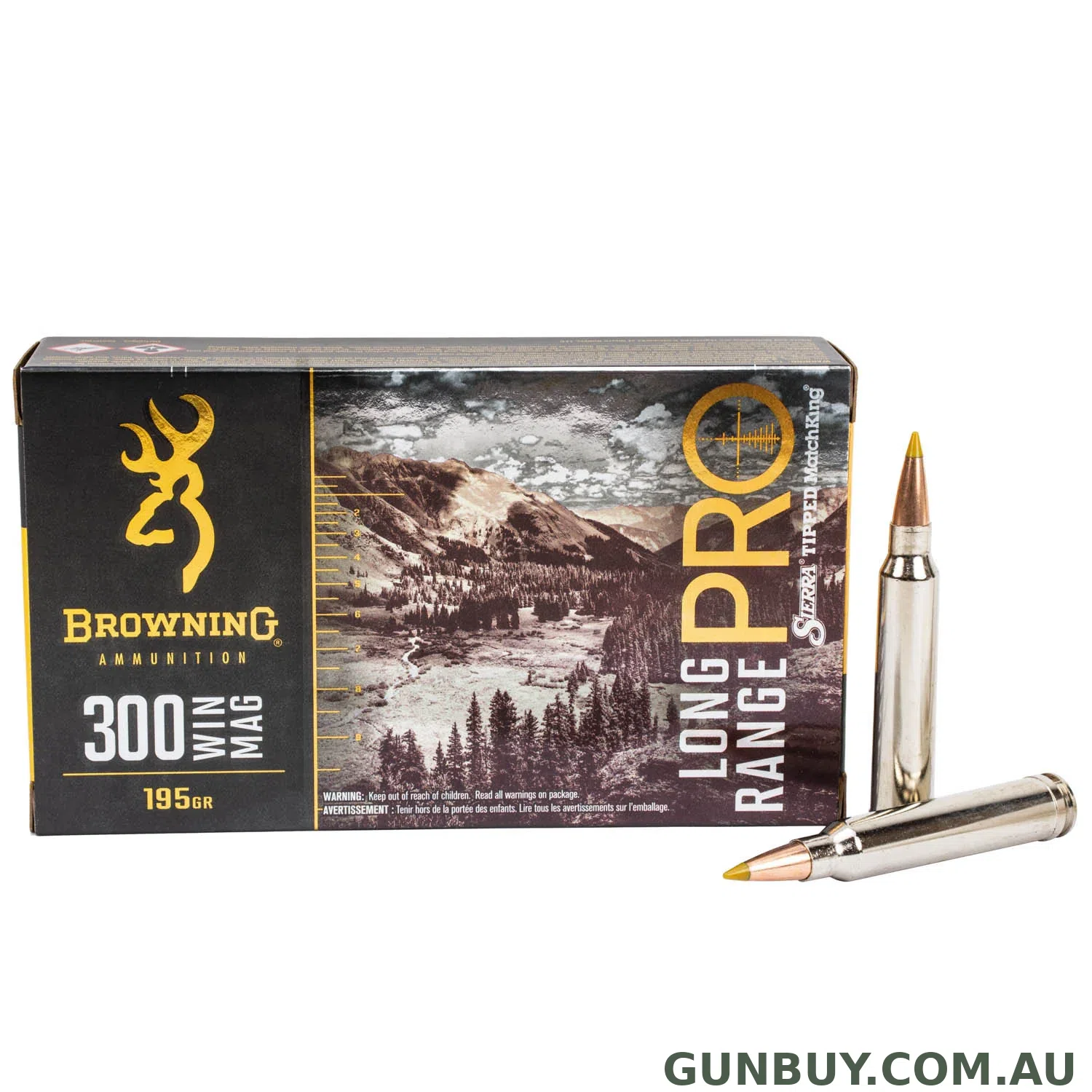 Browning 300WIN MAG 195gr TMK B192503001