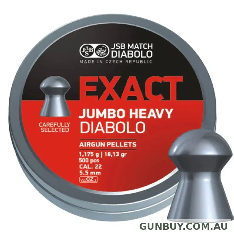JSB 22 JUMBO EXACT 18.13gr 500 24851