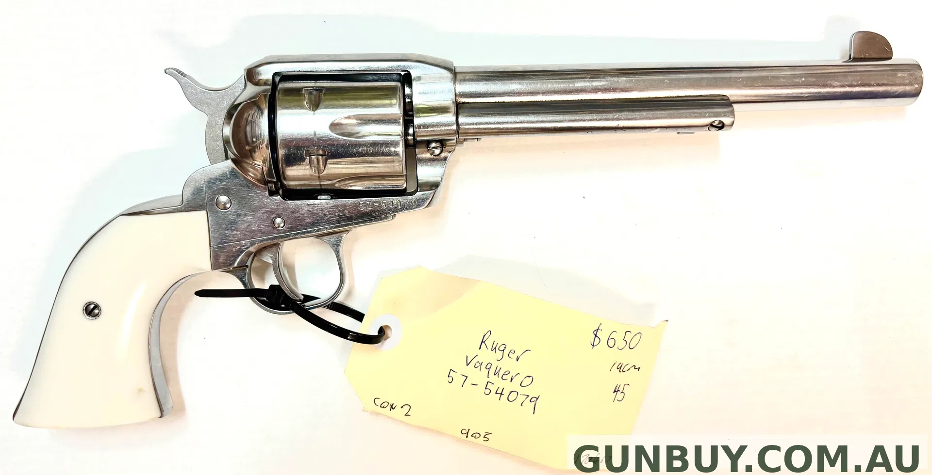 Ruger Vaquero .45 Single Action 190MM SS