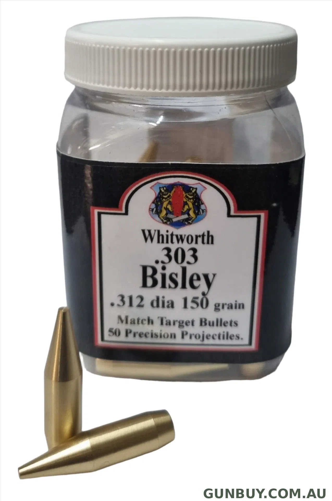 Whitworth Bisley 303 (.312) 150gr x50