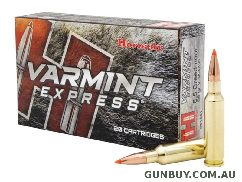 Hornady 6.5CM V-Max 95gr 3300FPS