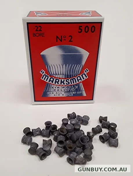 Marksman Air Rifle Pellets .177 Round Head