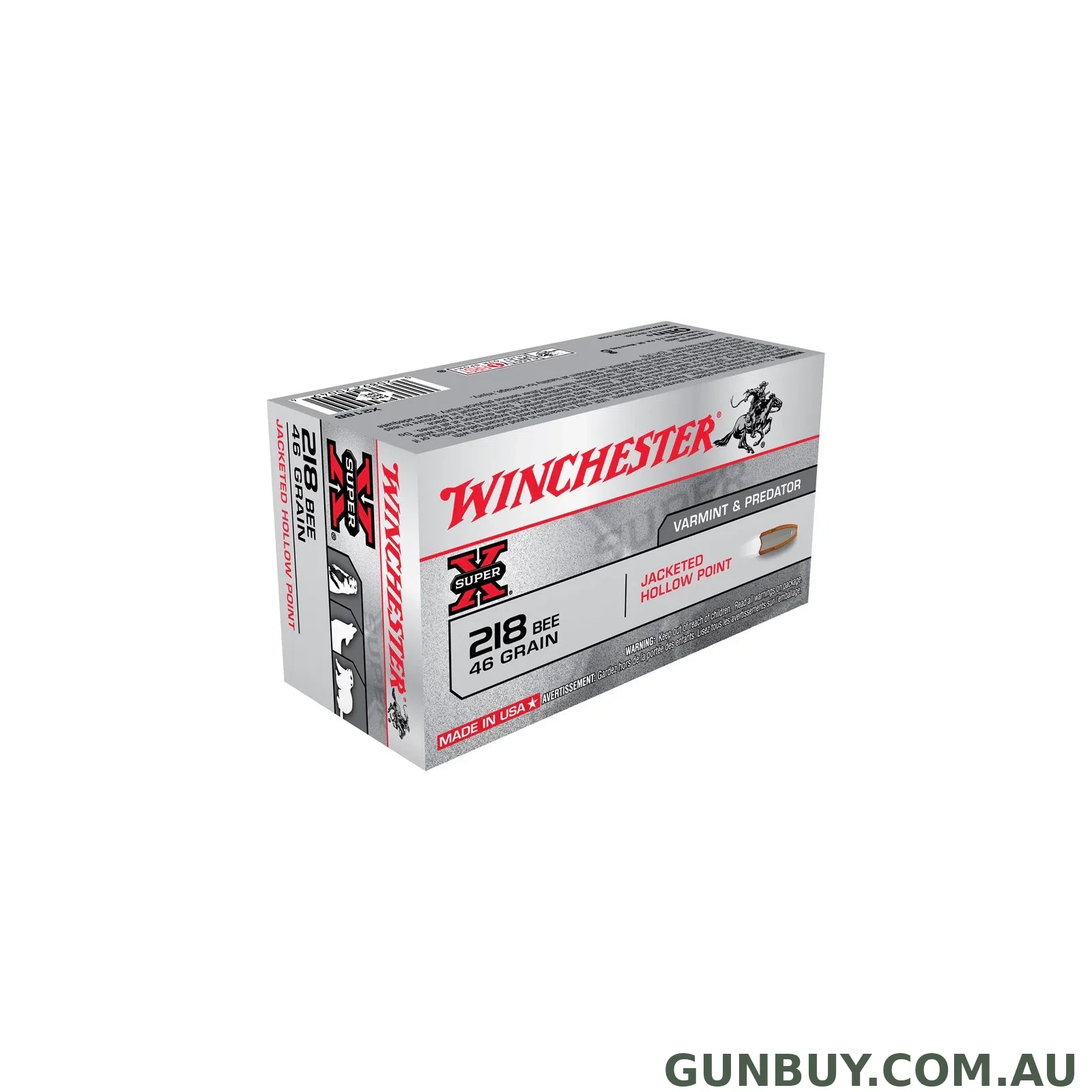 Winchester 218BEE 46HP