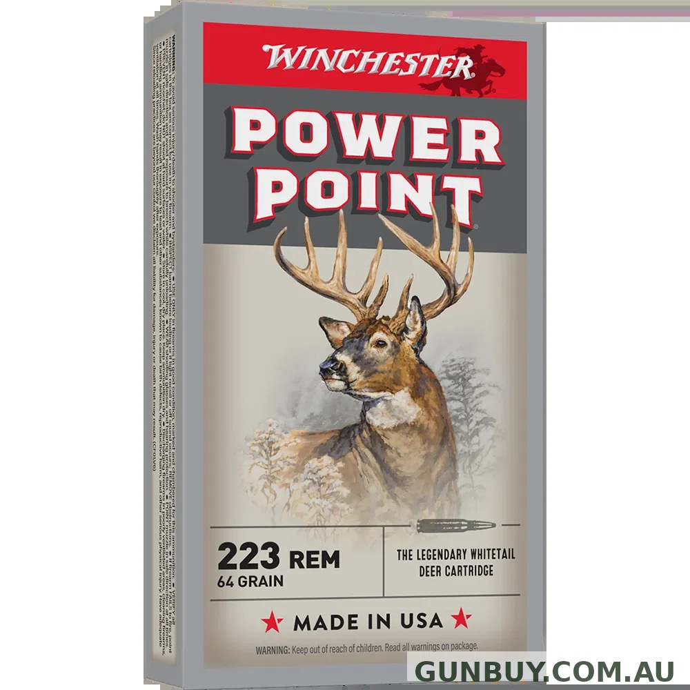 Winchester 223rem SuperX PP 64gr 3020FPS