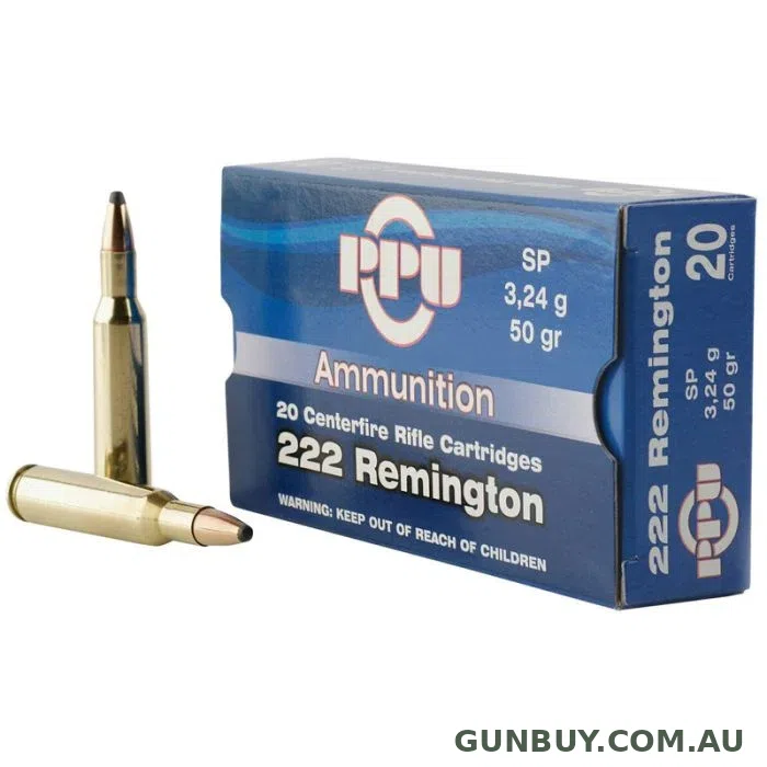 PPU 222rem SP 50gr 3140FPS